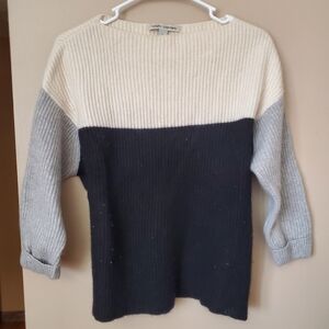 Autumn Cashmere Color Block Sweater